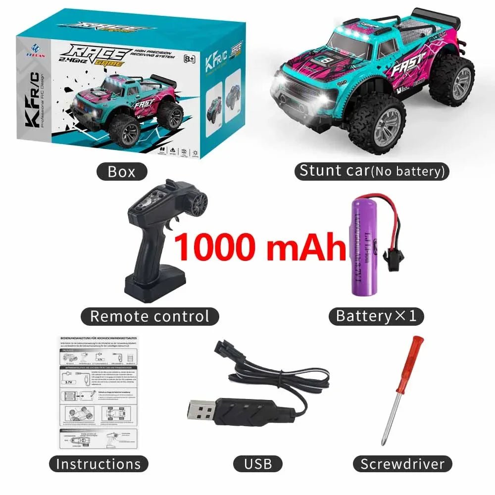 Model Remote Control Car With LED Lights 1:16/1:20 | Off - road RC Toys - VarietyGifts