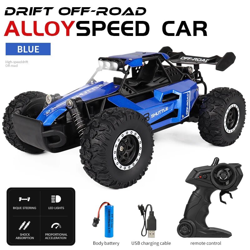 Model Remote Control Car With LED Lights 1:16/1:20 | Off - road RC Toys - VarietyGifts