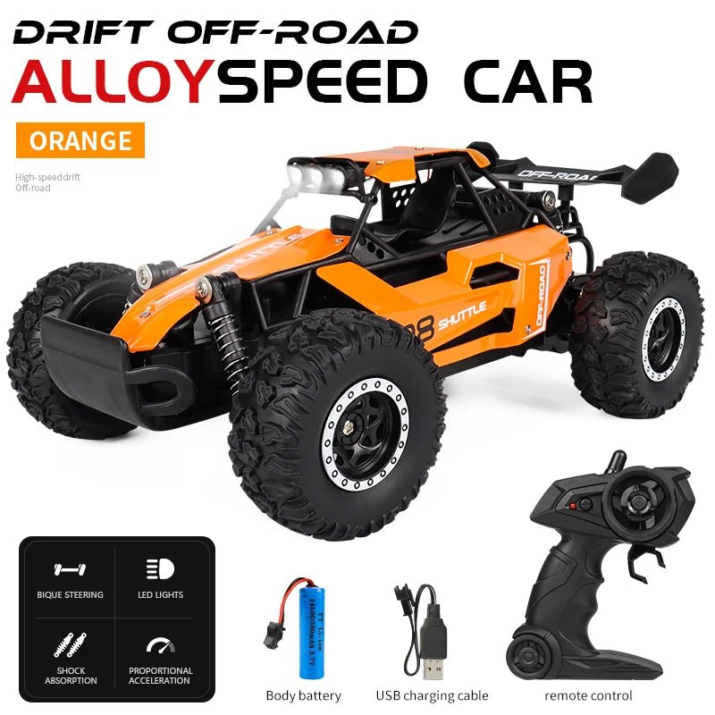 Model Remote Control Car With LED Lights 1:16/1:20 | Off - road RC Toys - VarietyGifts