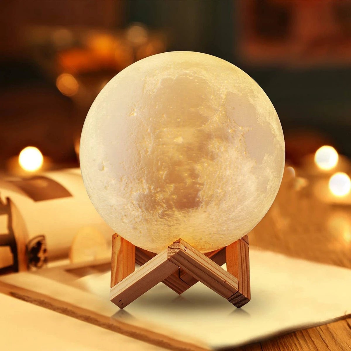 Moon Lamp LED Light | 8cm Moon Glow Night Light - VarietyGifts