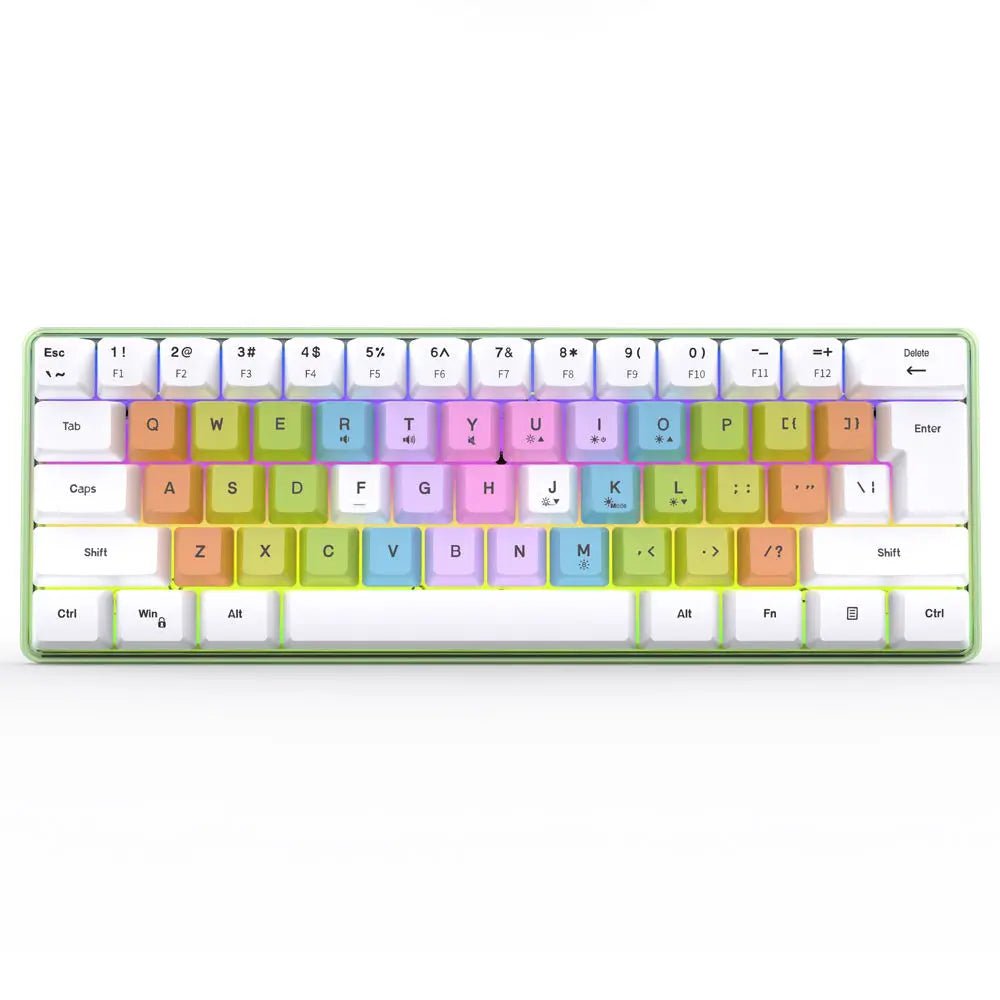 Multicolour Wired Gaming Keyboard | RGB Backlit Keyboard, Mechanical - VarietyGifts