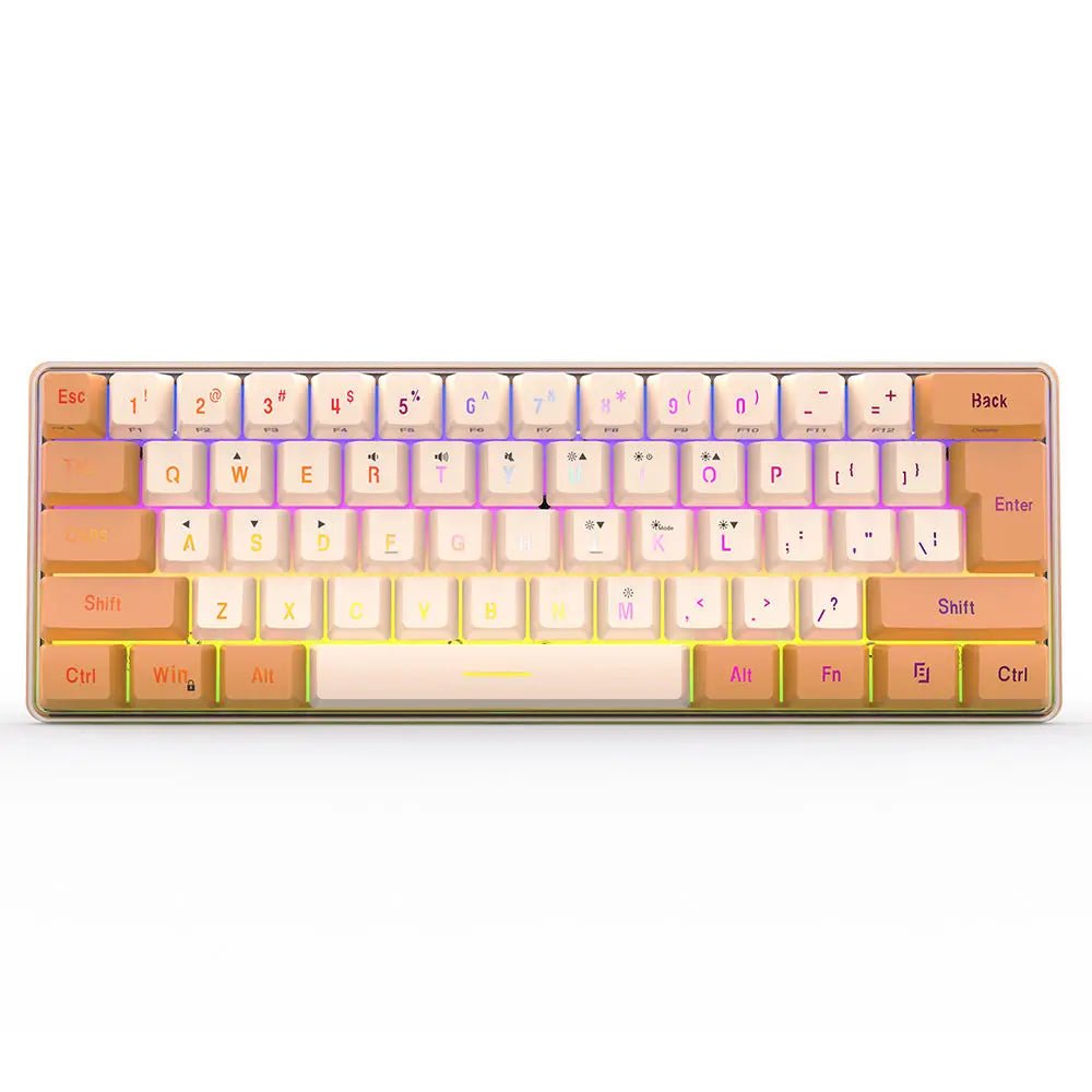 Multicolour Wired Gaming Keyboard | RGB Backlit Keyboard, Mechanical - VarietyGifts