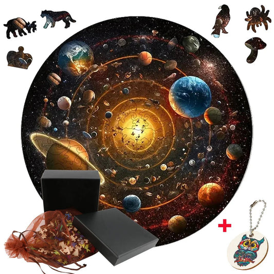 Mysterious Universe Jigsaw Puzzle | Wooden Jigsaw Puzzle For Children - VarietyGifts