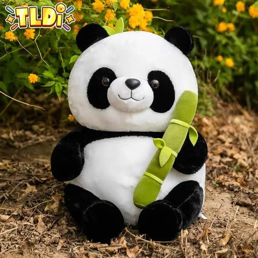 Panda Bamboo Plush Stuffed Animal | Soft Kawaii Teddy Bear For Kids - VarietyGifts
