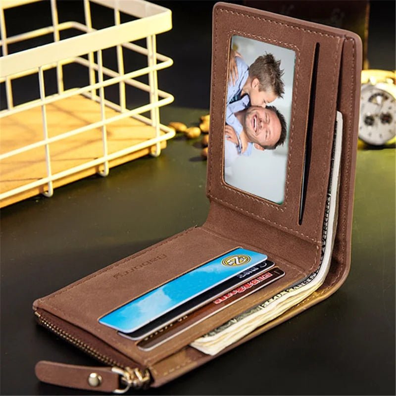 Personalised Custom Photo / Text Wallet | Customised Gifts For Him - VarietyGifts