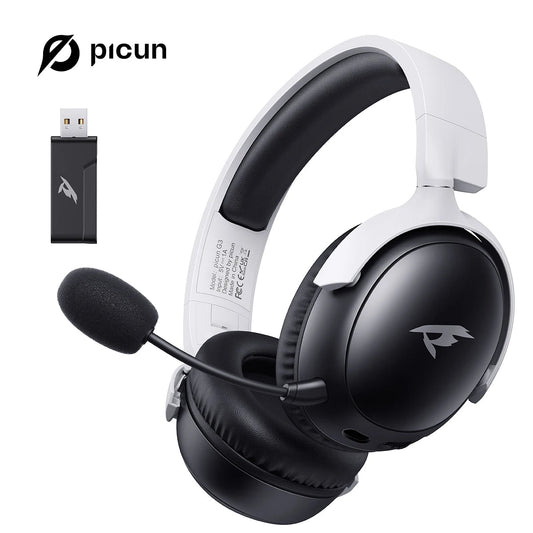 PICUN G3 Wireless Gaming Headset | Spatial Audio, Bluetooth Headphones - VarietyGifts