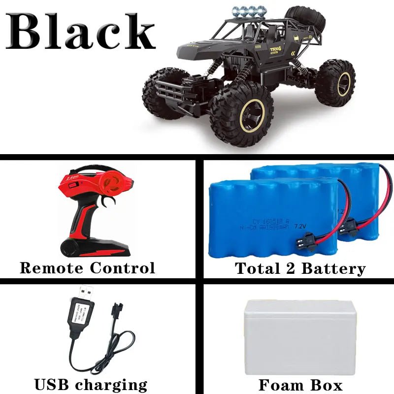 RC Car With Led Lights 1:12/1:16 | Remote Control Cars, Buggy Off - Road - VarietyGifts