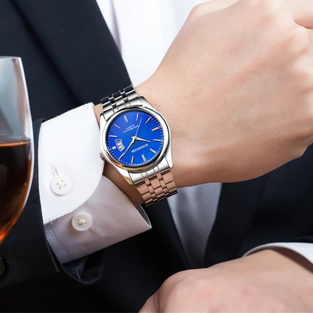 Relogio Mens Luxury Watches | Top Brand Business Watch, Waterproof - VarietyGifts