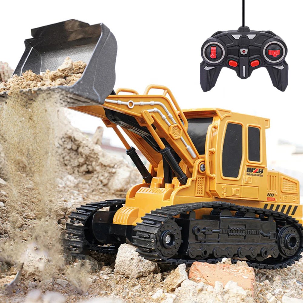 Remote Control Construction Toys | RC Excavator & Dumper, Educational - VarietyGifts