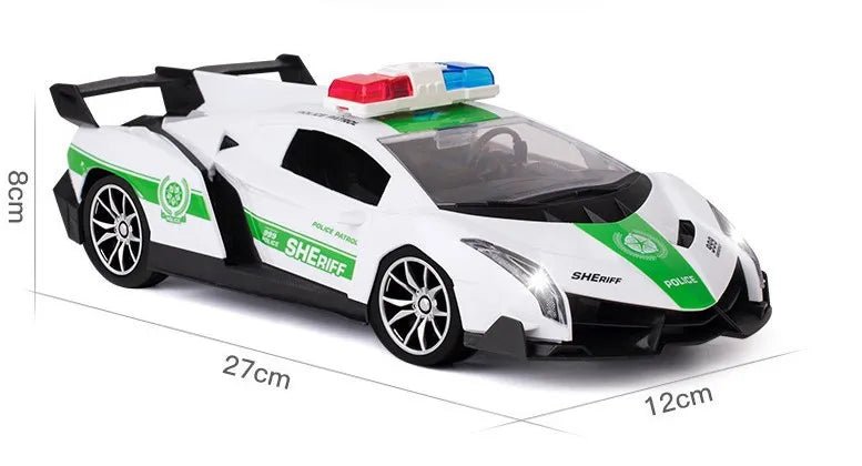 Remote Control Police Car Toy 1:16 | RC High - Speed Drift Racing Model - VarietyGifts