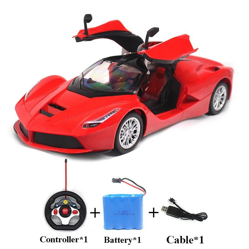 Remote Control Sports Car 1:14 | RC Car, Door Opens, Vehicle Toys - VarietyGifts