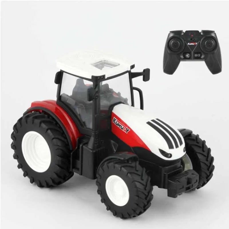 Remote Control Tractor Toy | LED Headlight, Children's RC Truck - VarietyGifts