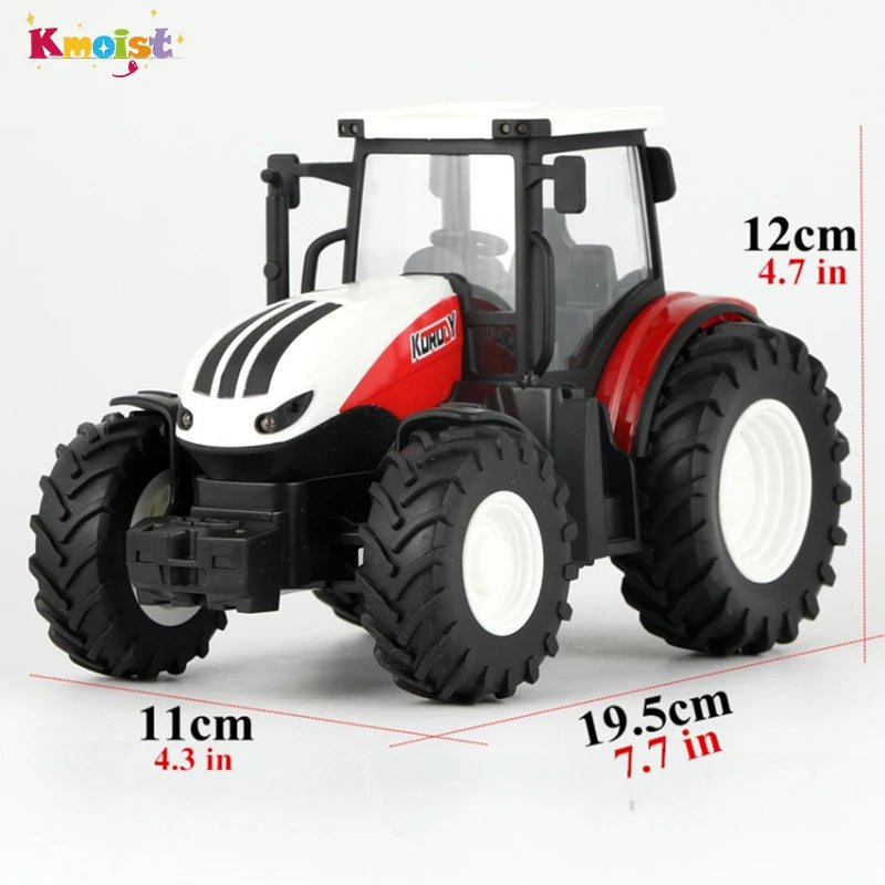 Remote Control Tractor Toy | LED Headlight, Children's RC Truck - VarietyGifts