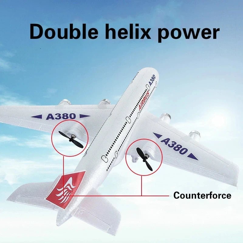 Remote Controlled Plane Toy | RC Airbus, Remote Control Aircraft Kids - VarietyGifts