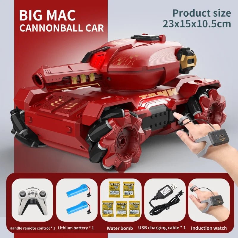 Remote Controlled Tank Toy | Fires Water Bombs, RC Tank, Battle Game - VarietyGifts