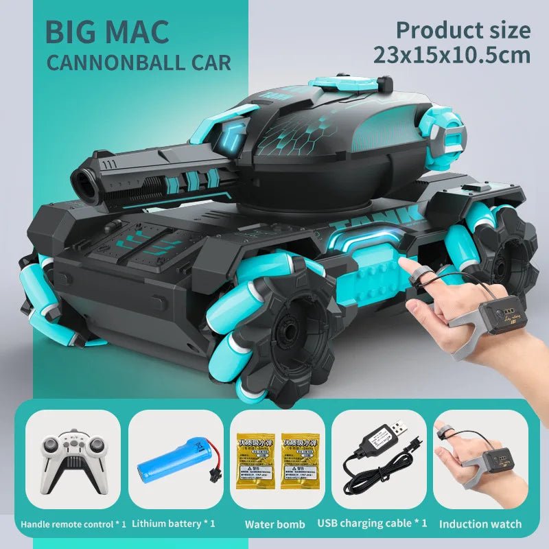 Remote Controlled Tank Toy | Fires Water Bombs, RC Tank, Battle Game - VarietyGifts