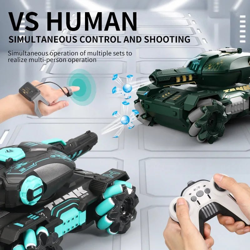 Remote Controlled Tank Toy | Fires Water Bombs, RC Tank, Battle Game - VarietyGifts