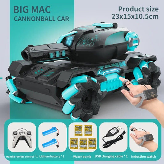 Remote Controlled Tank Toy | Fires Water Bombs, RC Tank, Battle Game - VarietyGifts