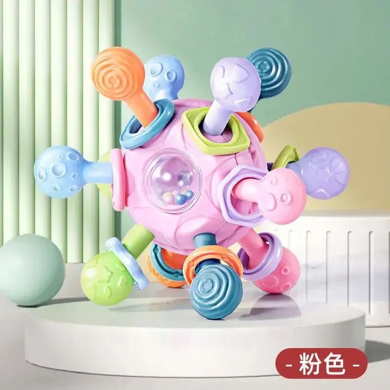 Rotating Rattle Ball | Baby Development Toy, Sensory Toys for Babies - VarietyGifts