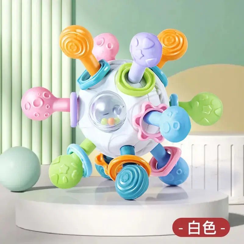 Rotating Rattle Ball | Baby Development Toy, Sensory Toys for Babies - VarietyGifts