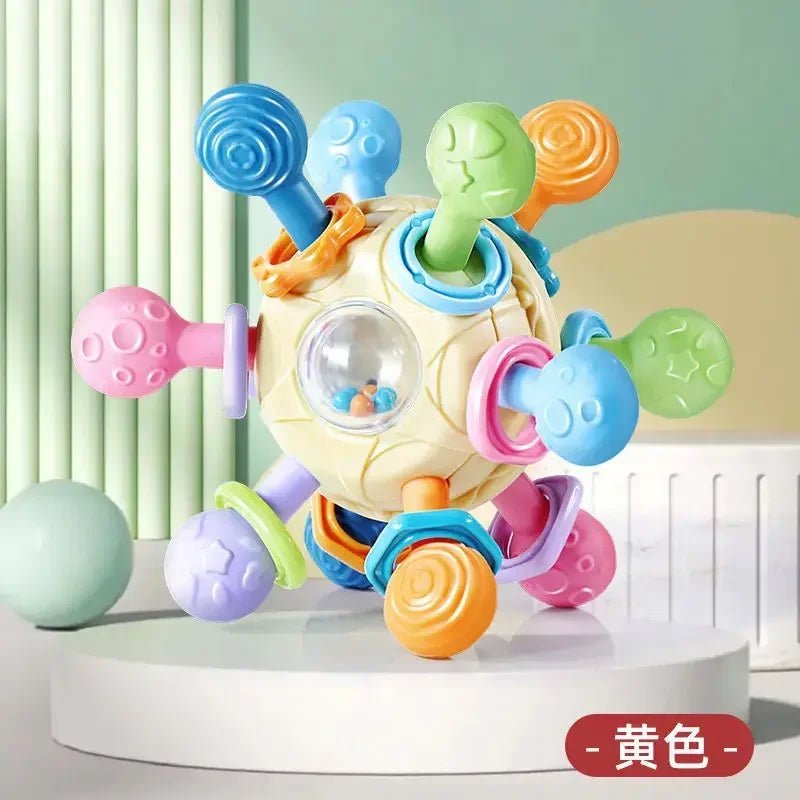 Rotating Rattle Ball | Baby Development Toy, Sensory Toys for Babies - VarietyGifts