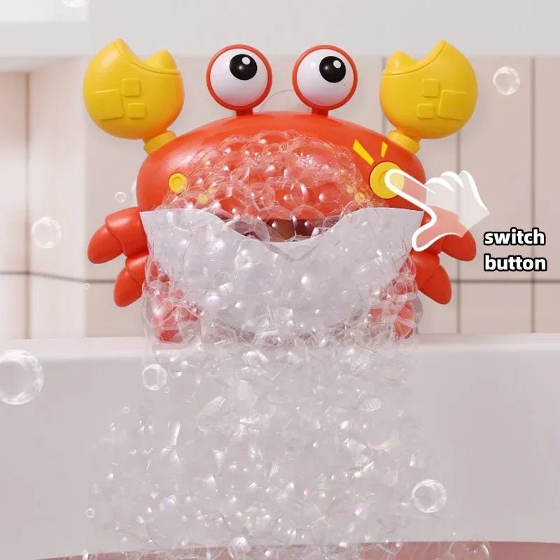 Shower Toy Automatic Bubble Machine | Crab Bubble Maker Bath Toy, kids - VarietyGifts