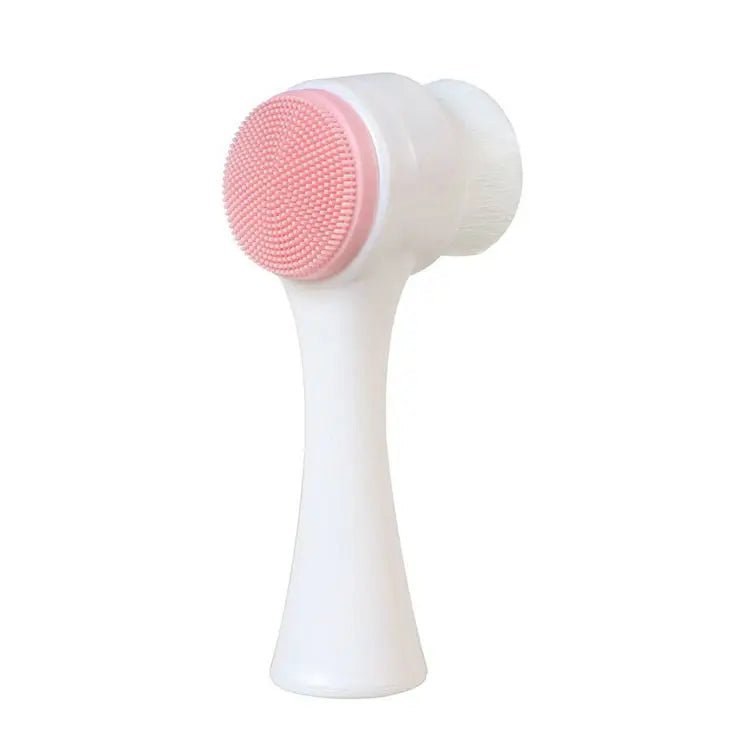 Silicone Facial Cleansing Brush | Soft Bristles, Exfoliating, Gentle - VarietyGifts