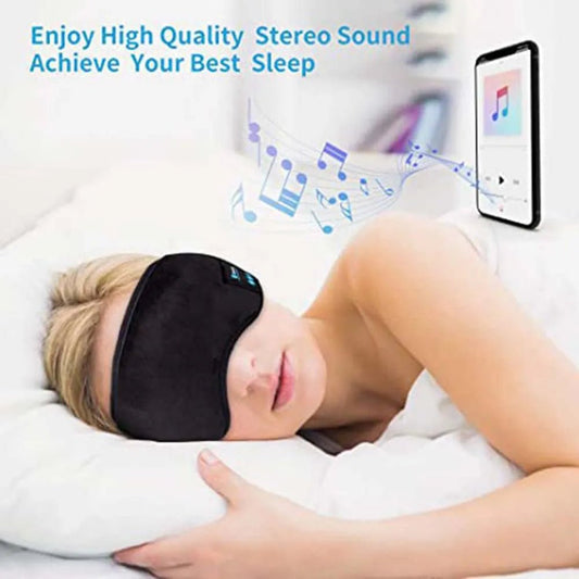 SleepMask 2.0 | Headphones For When You Sleep, Play Music For Sleeping - VarietyGifts