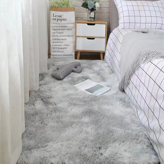 Soft Area Rugs For Bedroom | Fluffy Living Room Rug, Plush Bedside Rug - VarietyGifts