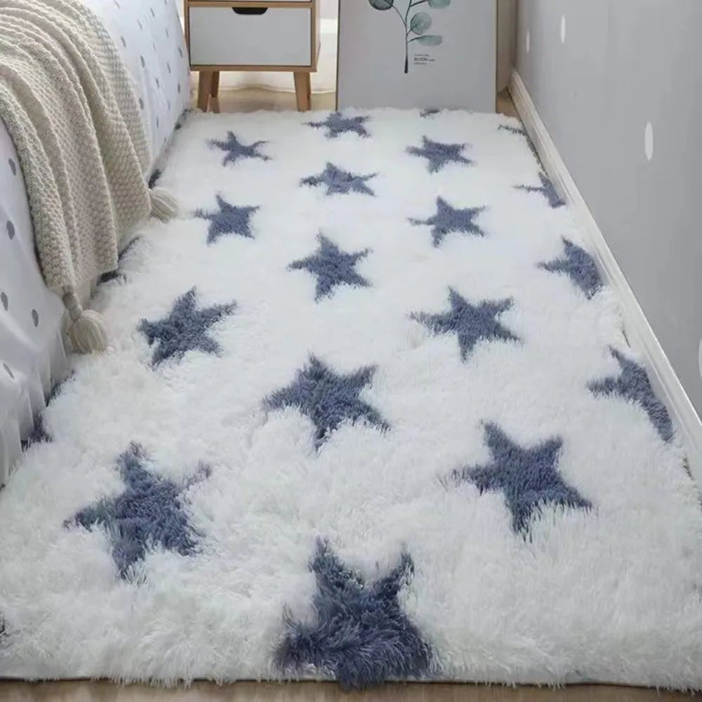 Soft & Fluffy Bedside Rugs | Non Slip Bedroom Rugs, Living Room Mats - VarietyGifts