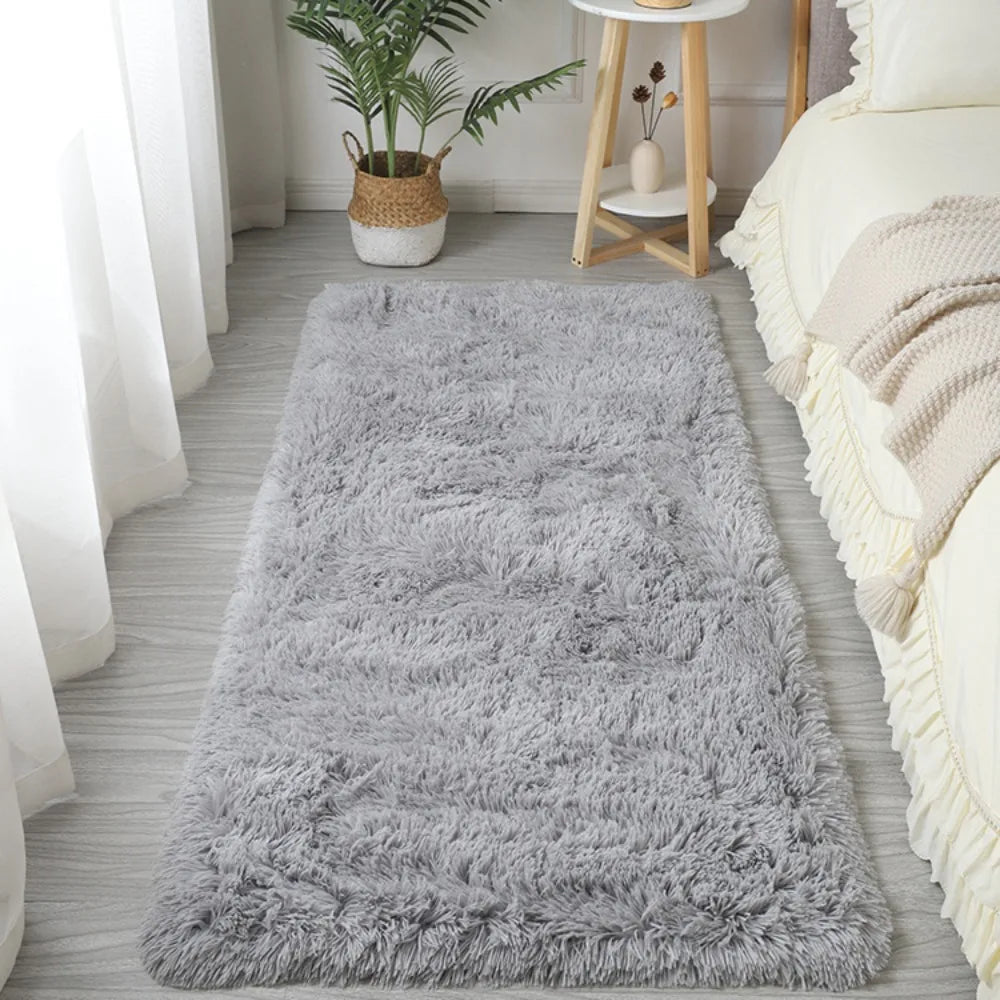 Soft & Fluffy Bedside Rugs | Non Slip Bedroom Rugs, Living Room Mats - VarietyGifts