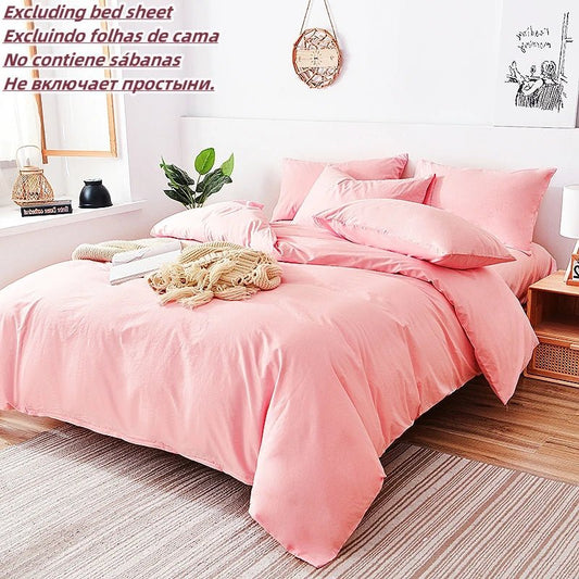 Solid Colour Bedding Set 3pc | Soft Bedding, Comfortable & Stylish - VarietyGifts