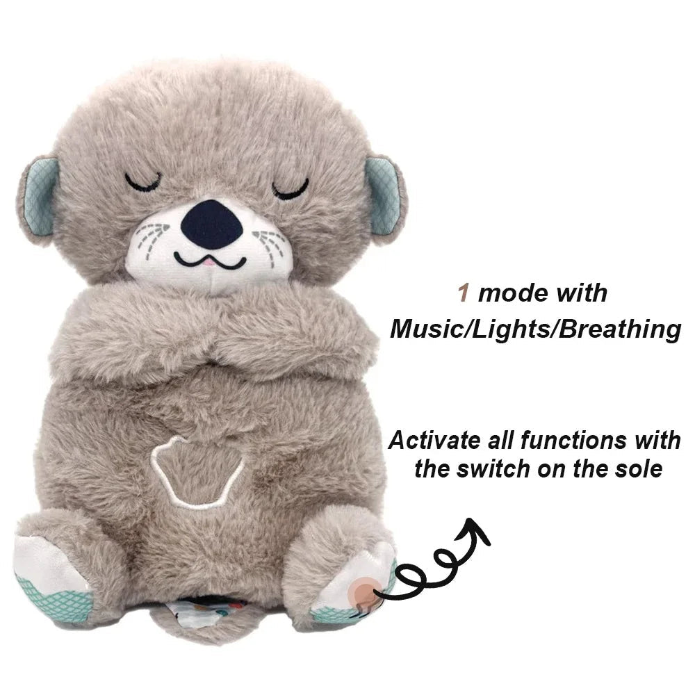 Soothing Bear Teddy | Breathing & Glowing Infant Sleep Snuggle Buddy - VarietyGifts