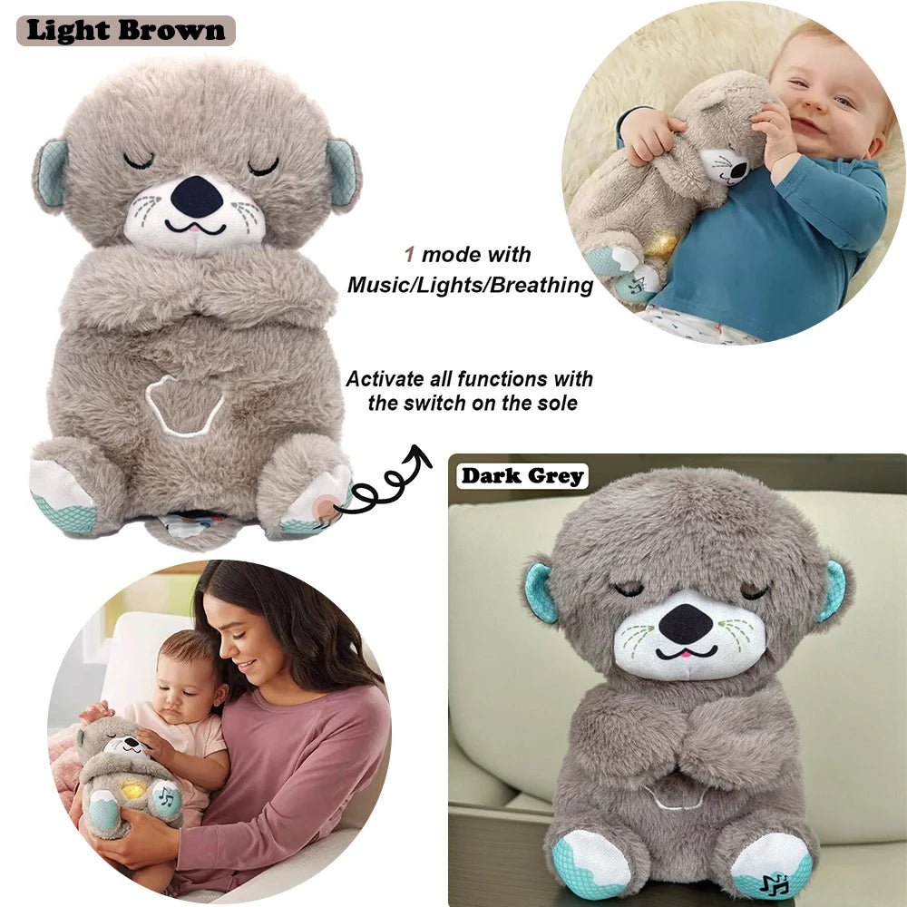 Soothing Bear Teddy | Breathing & Glowing Infant Sleep Snuggle Buddy - VarietyGifts