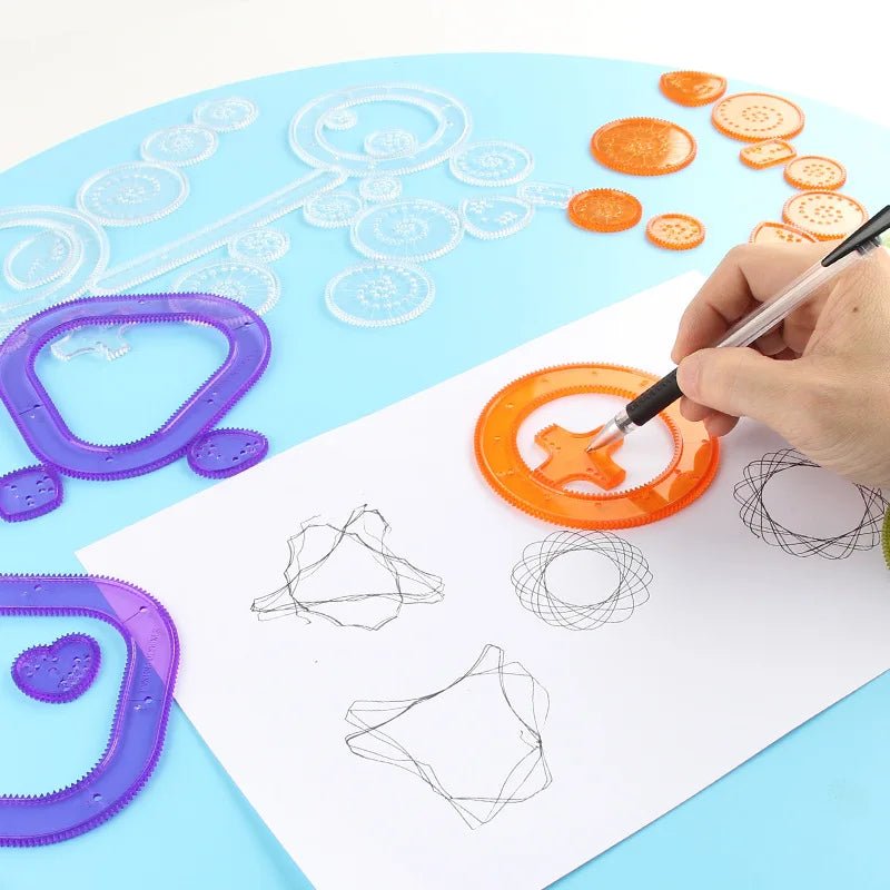 Spirograph Design Set | Spiral Art and Crafts - VarietyGifts