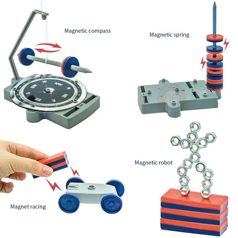 STEM 12 in 1 Magnet Set | Educational Learning Science Toy For Kids - VarietyGifts