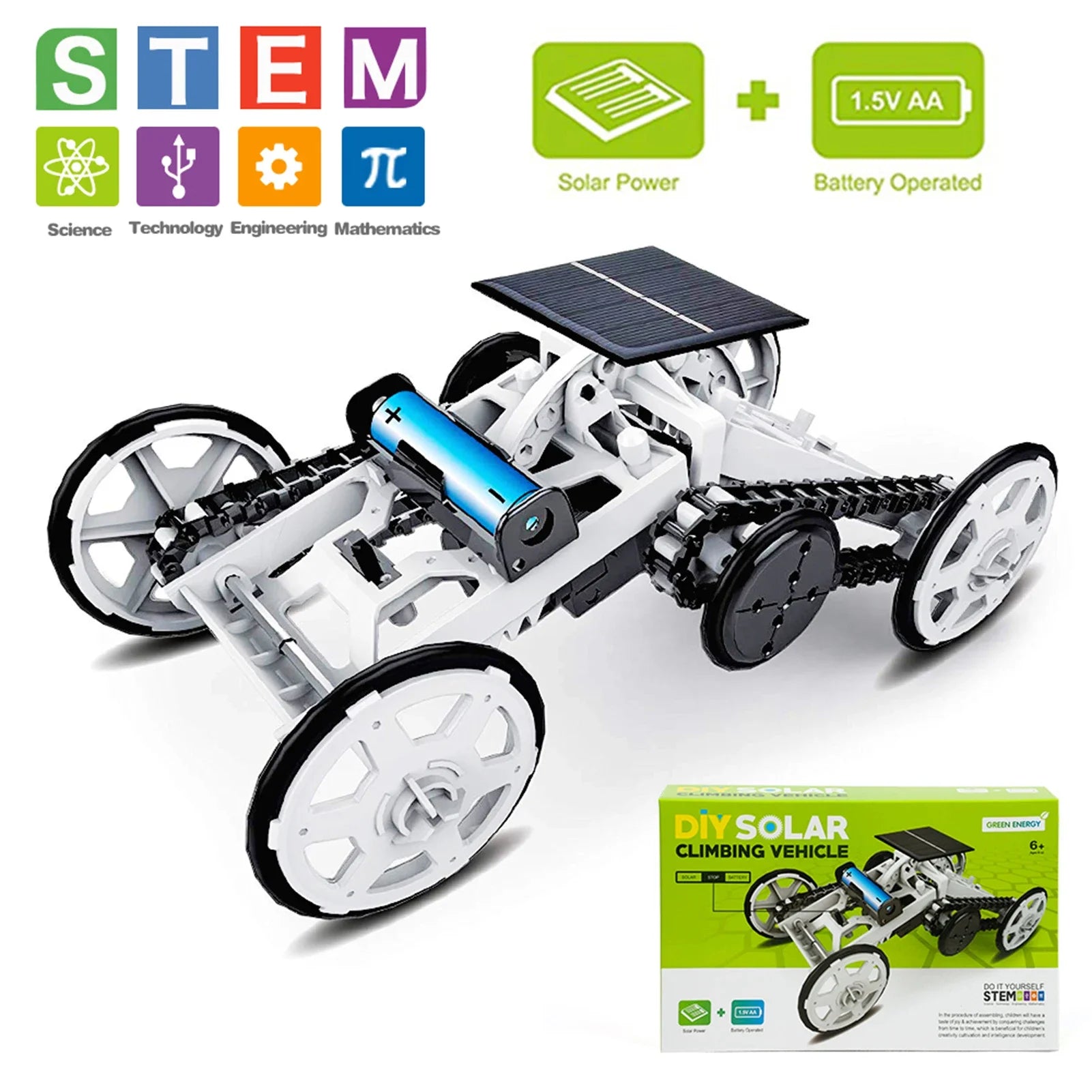 STEM Solar Robot Toy | Educational Toys, Technology Science Kits Kids - VarietyGifts