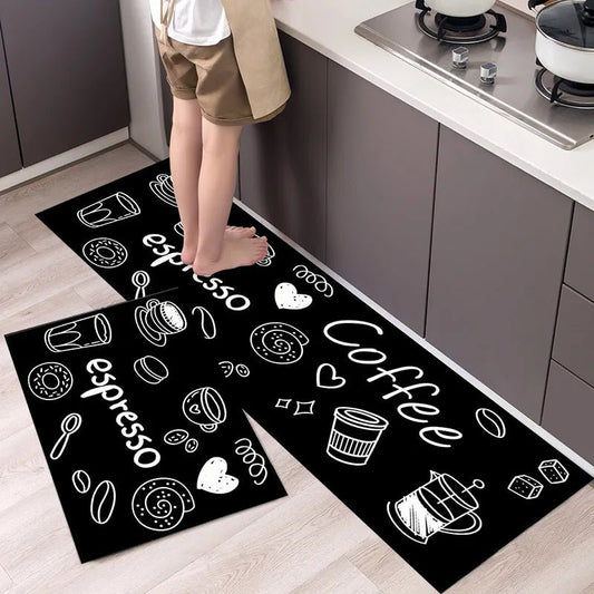 Stylish Kitchen Mat | Anti - Slip Floor Mat, Decorative Kitchen Rug - VarietyGifts