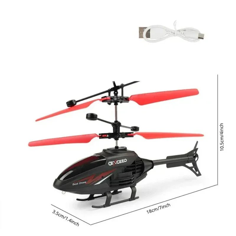 Suspension RC Helicopter | Drop - resistant, Children's Aircraft Toys - VarietyGifts