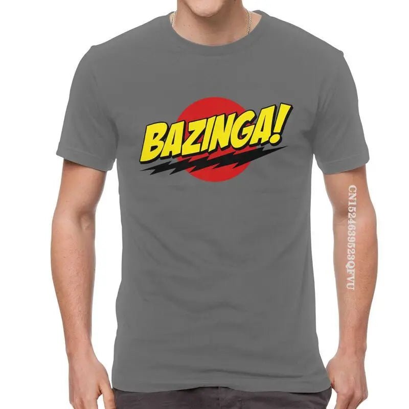 Sheldon Cooper Bazinga Tshirt | The Big Bang Theory, Funny & Novelty - VarietyGifts