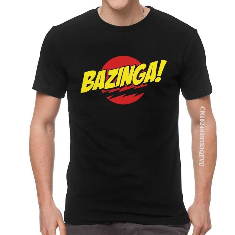 The Big Bang Theory (Sheldon Cooper) Bazinga T-Shirt | Funny Novelty T-Shirt