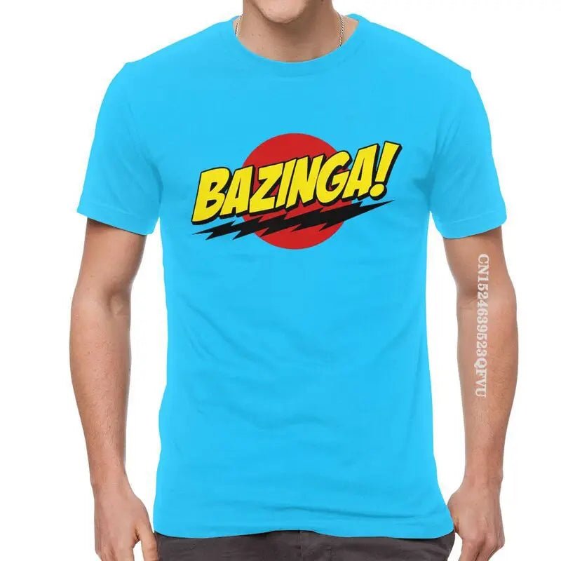 Sheldon Cooper Bazinga Tshirt | The Big Bang Theory, Funny & Novelty - VarietyGifts