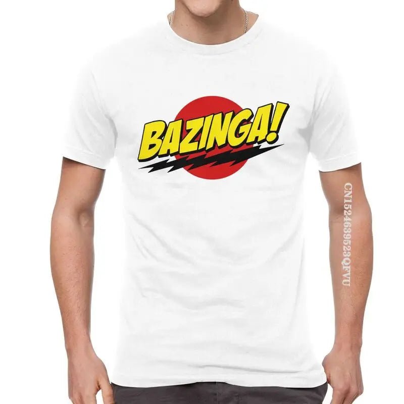 Sheldon Cooper Bazinga Tshirt | The Big Bang Theory, Funny & Novelty - VarietyGifts