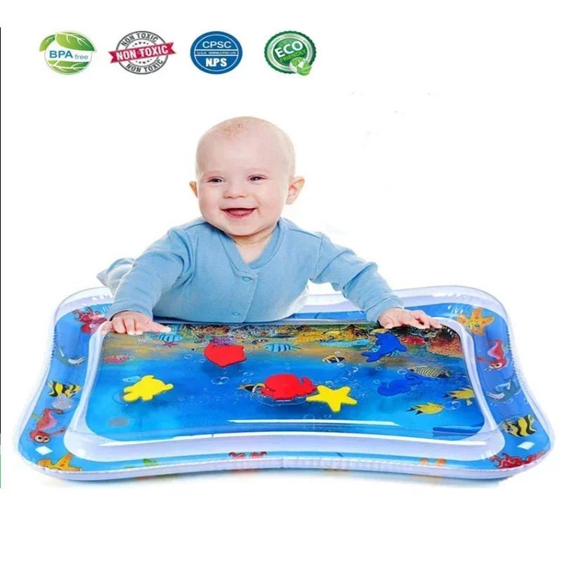 Tummy Time Water Play Mat | Baby Infant Playmat, Aids Development - VarietyGifts