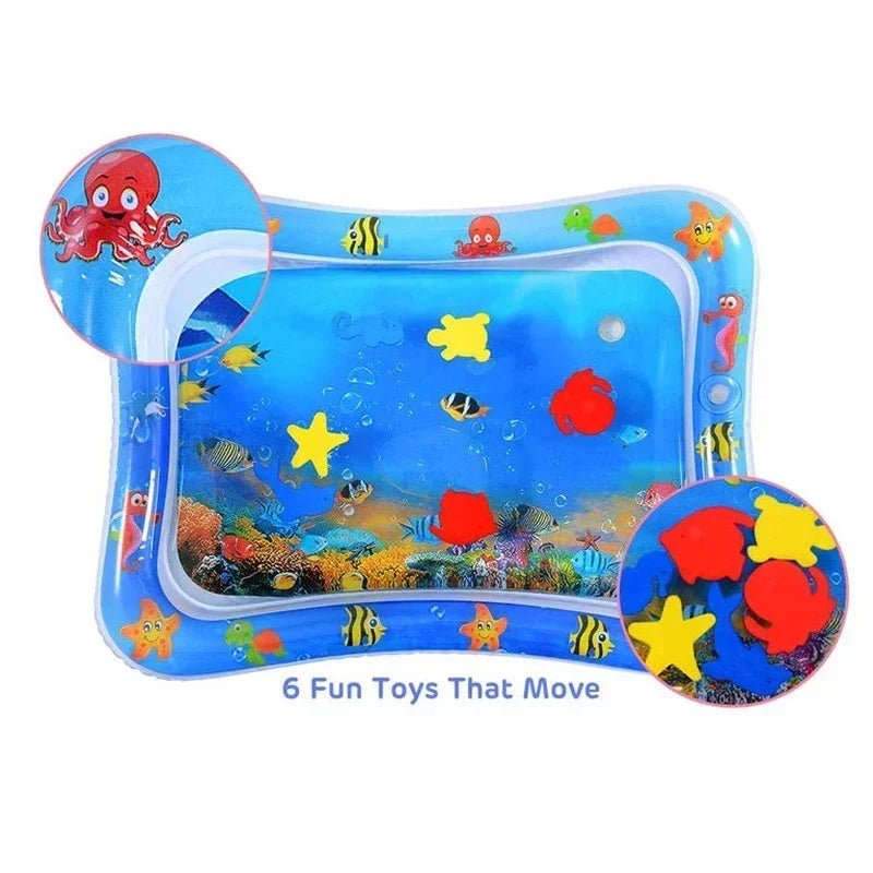 Tummy Time Water Play Mat | Baby Infant Playmat, Aids Development - VarietyGifts