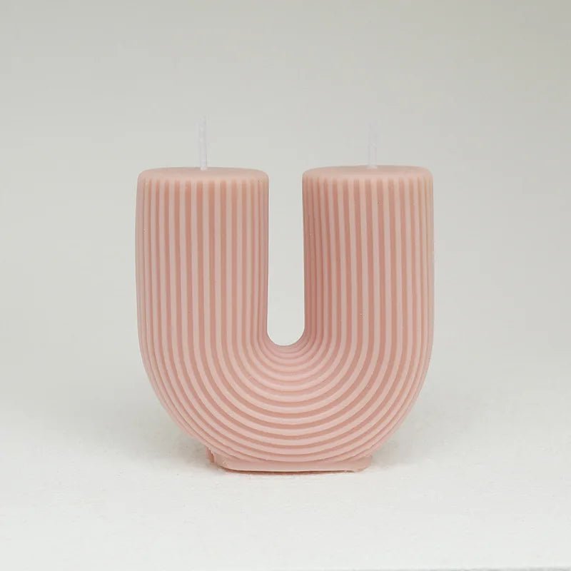 U - Shaped Scented Candles | Trending Candles, Colourful, Long - Lasting - VarietyGifts