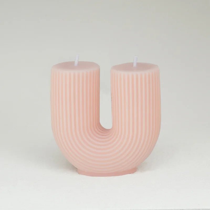 U - Shaped Scented Candles | Trending Candles, Colourful, Long - Lasting - VarietyGifts