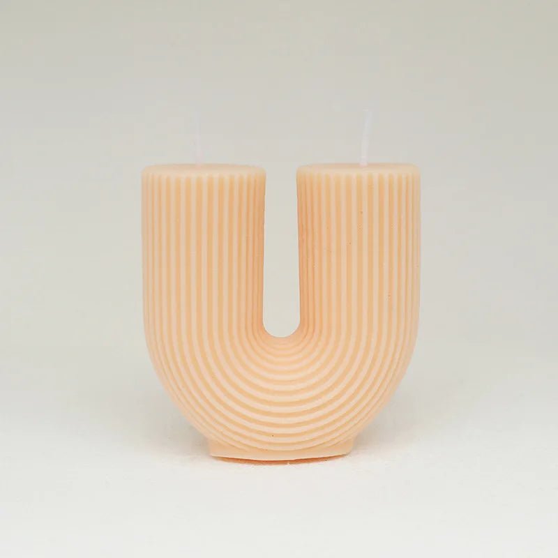 U - Shaped Scented Candles | Trending Candles, Colourful, Long - Lasting - VarietyGifts