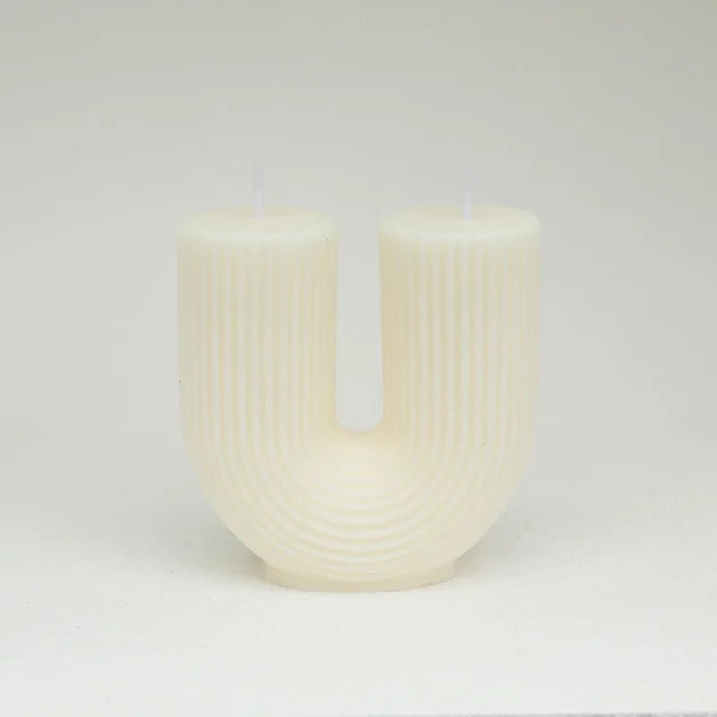 U - Shaped Scented Candles | Trending Candles, Colourful, Long - Lasting - VarietyGifts