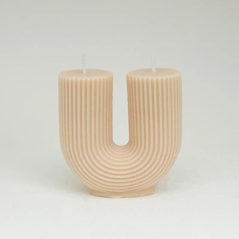 U - Shaped Scented Candles | Trending Candles, Colourful, Long - Lasting - VarietyGifts